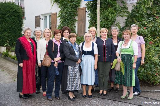 KDFB Niederviehbach beim Volksfestauszug am 11. August 2017